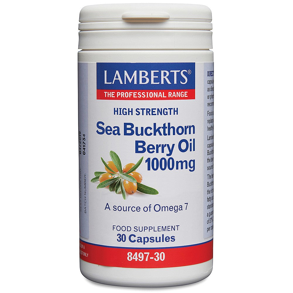 Lamberts Sea Buckthorn Berry Oil 1000mg 30 capsules image 0