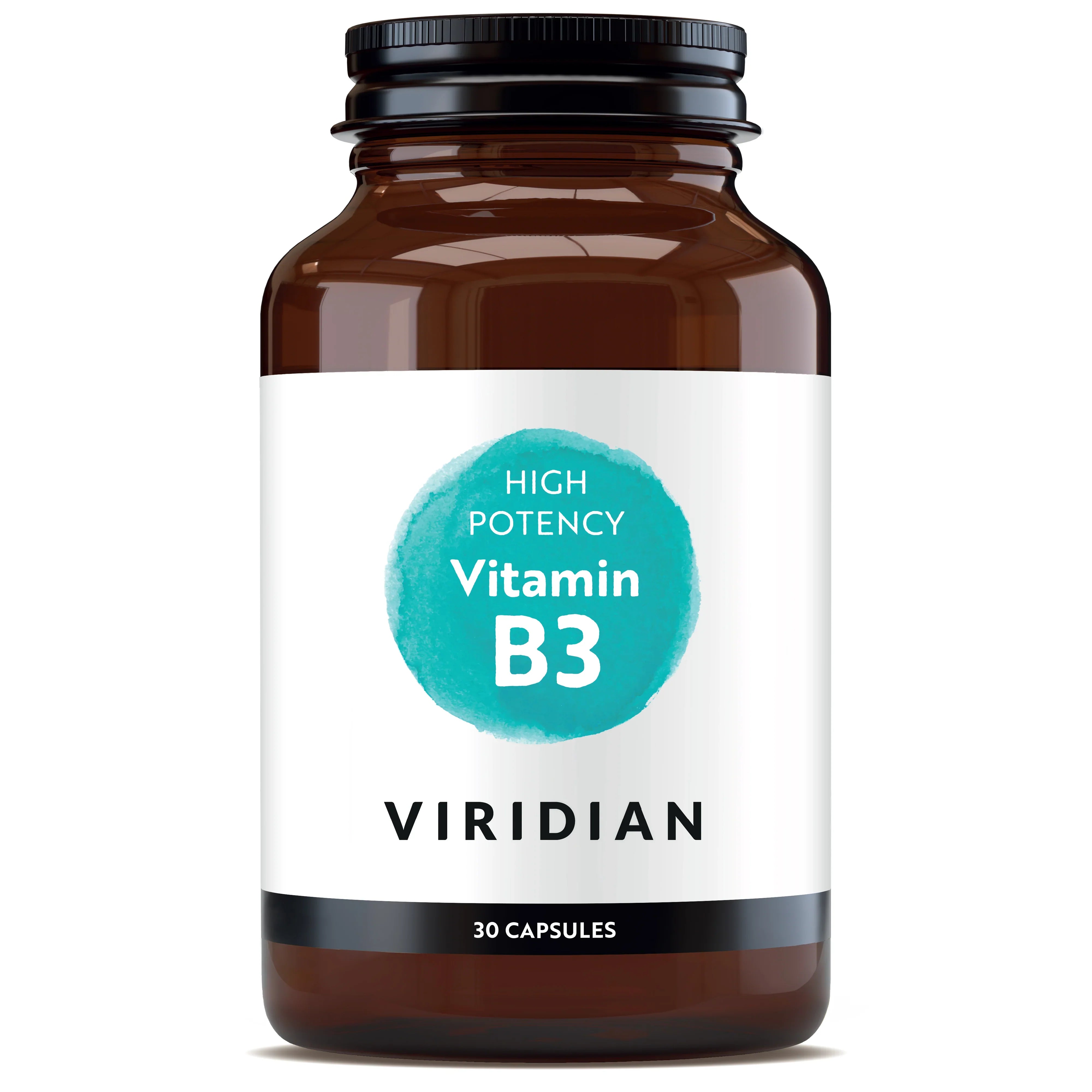 Viridian High Potency Vitamin B3 30 Capsules