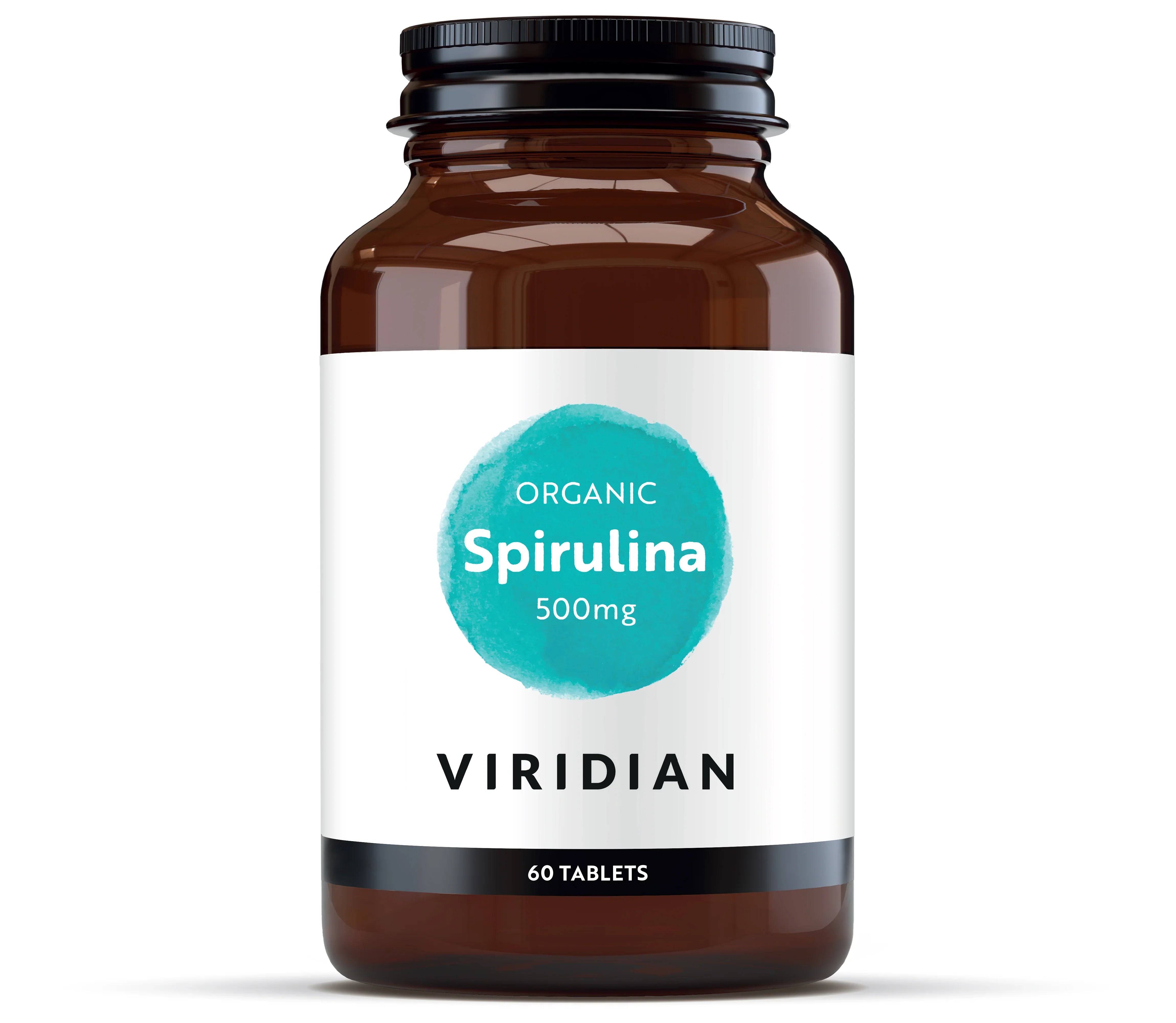Viridian Organic Spirulina 500mg 60 Tablets