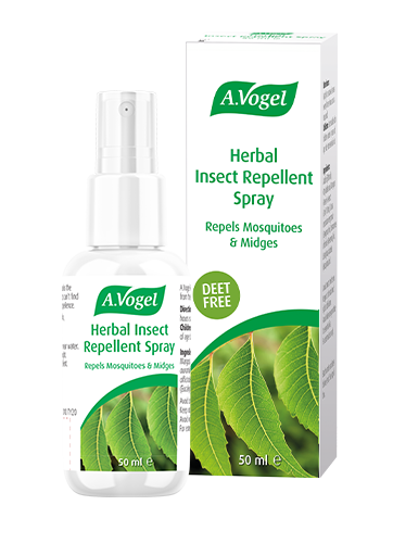 A.Vogel Neem Insect Repellent Spray | Made from Neem Seed Extract | DEET-free Herbal Repellent for Insects such as Midges, Mosquitos and Flies | 50ml image 0
