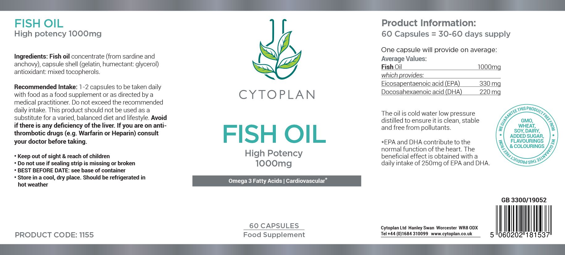 Cytoplan Men's Foundations of Health Bundle