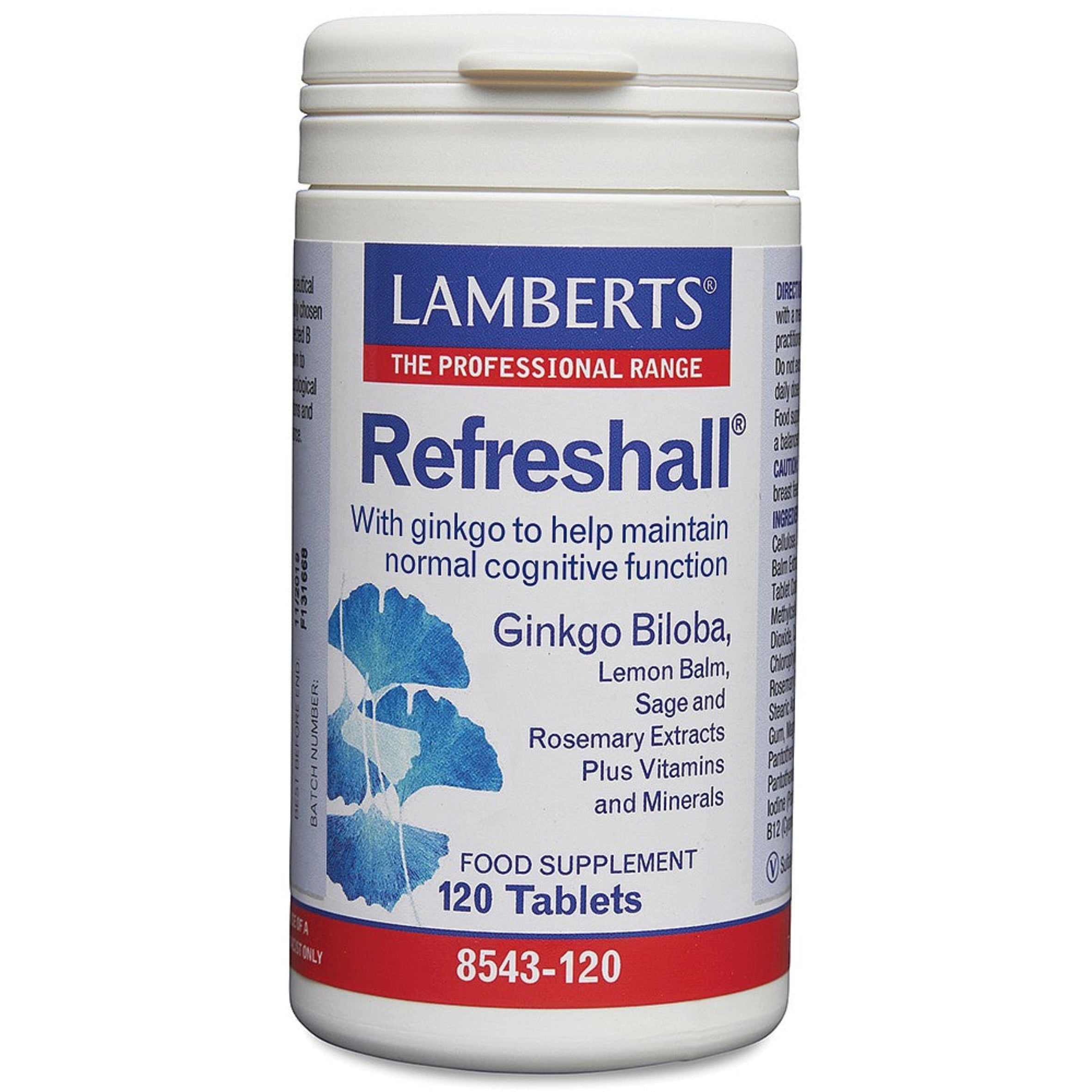 Lamberts Refreshall® 120 tablets image 0