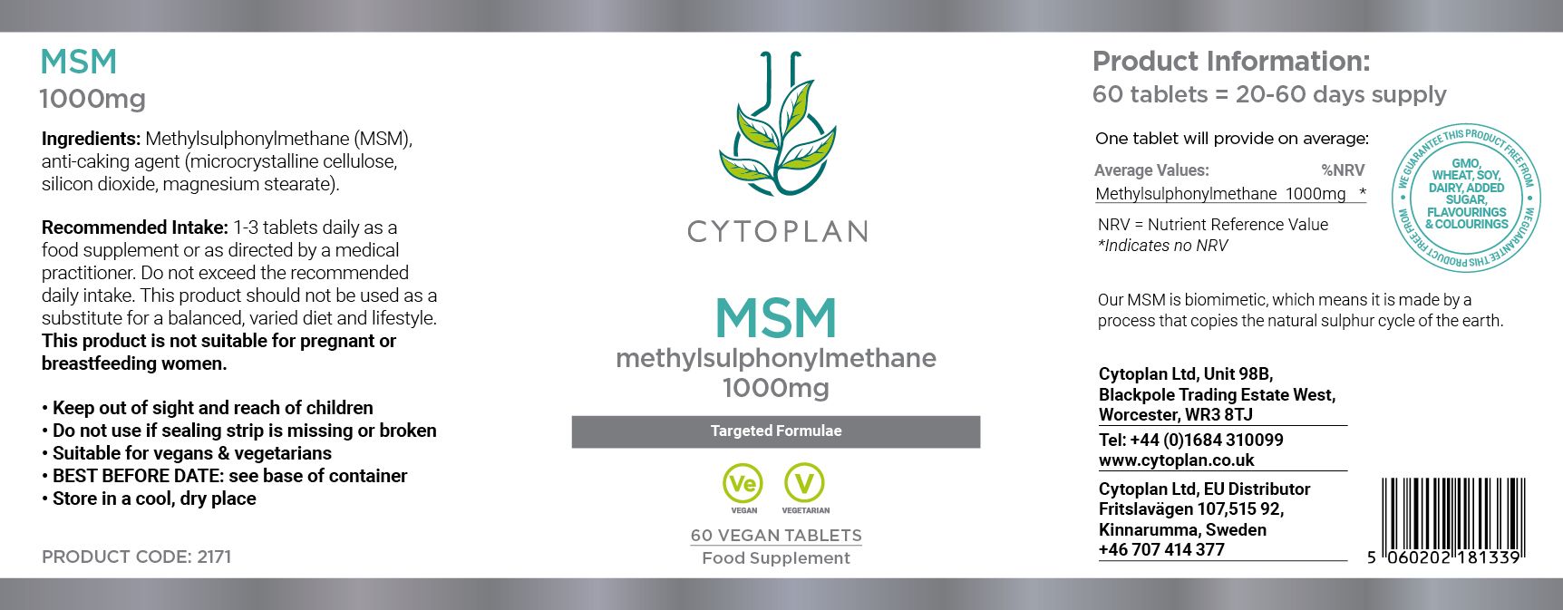 Cytoplan MSM