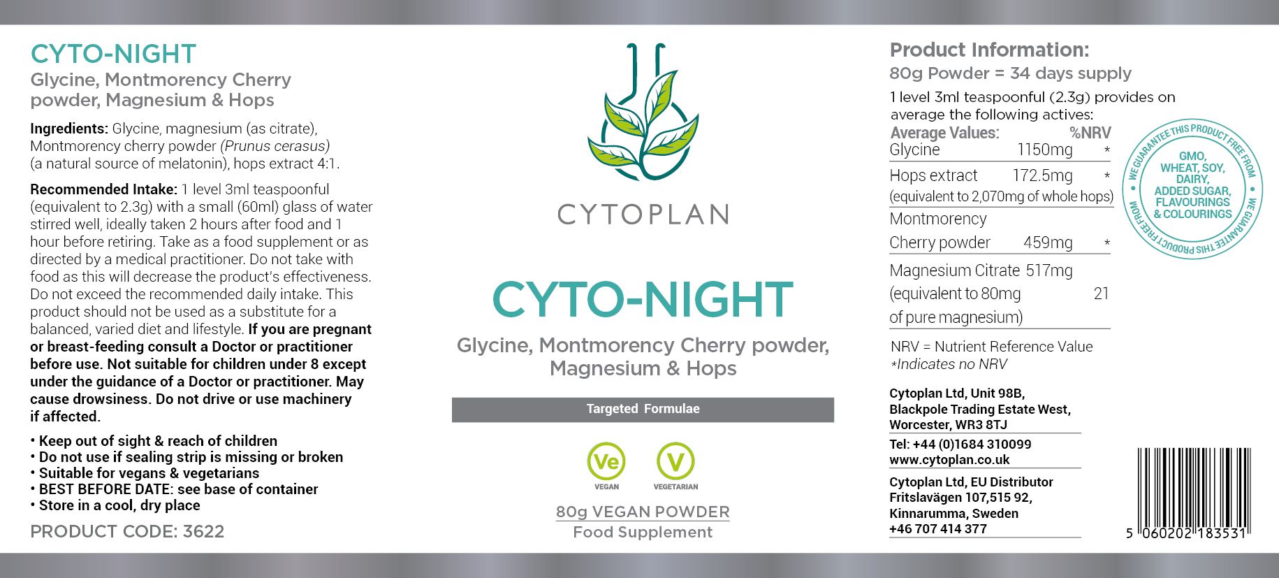 Cytoplan Cyto-Night 3