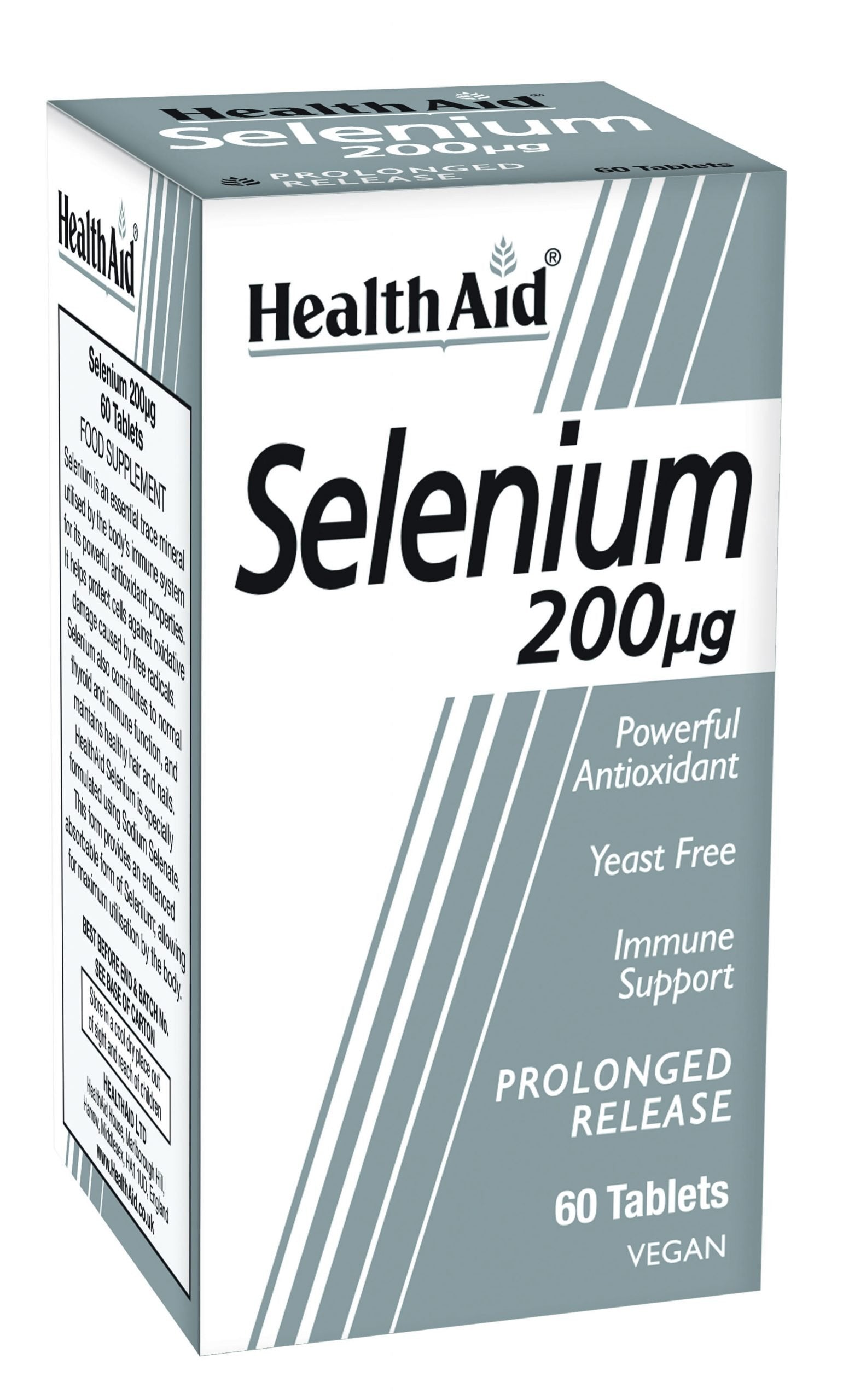 HealthAid Selenium 200ug - Prolonged Release Tablets image 0