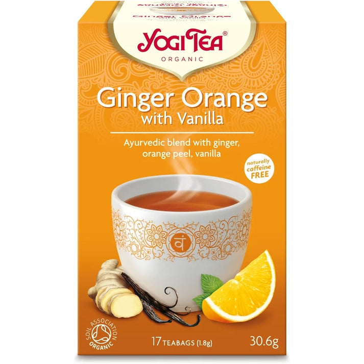 Yogi Ginger Orange with Vanilla Organic 17 Teabags