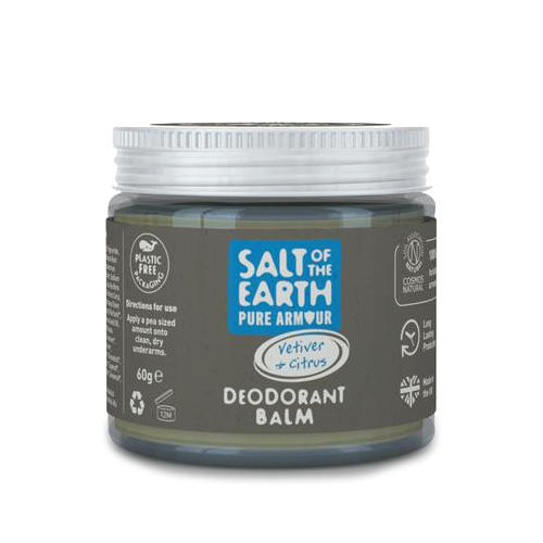 Salt of the Earth Pure Armour Vetiver & Citrus Natural Deodorant Balm image 0