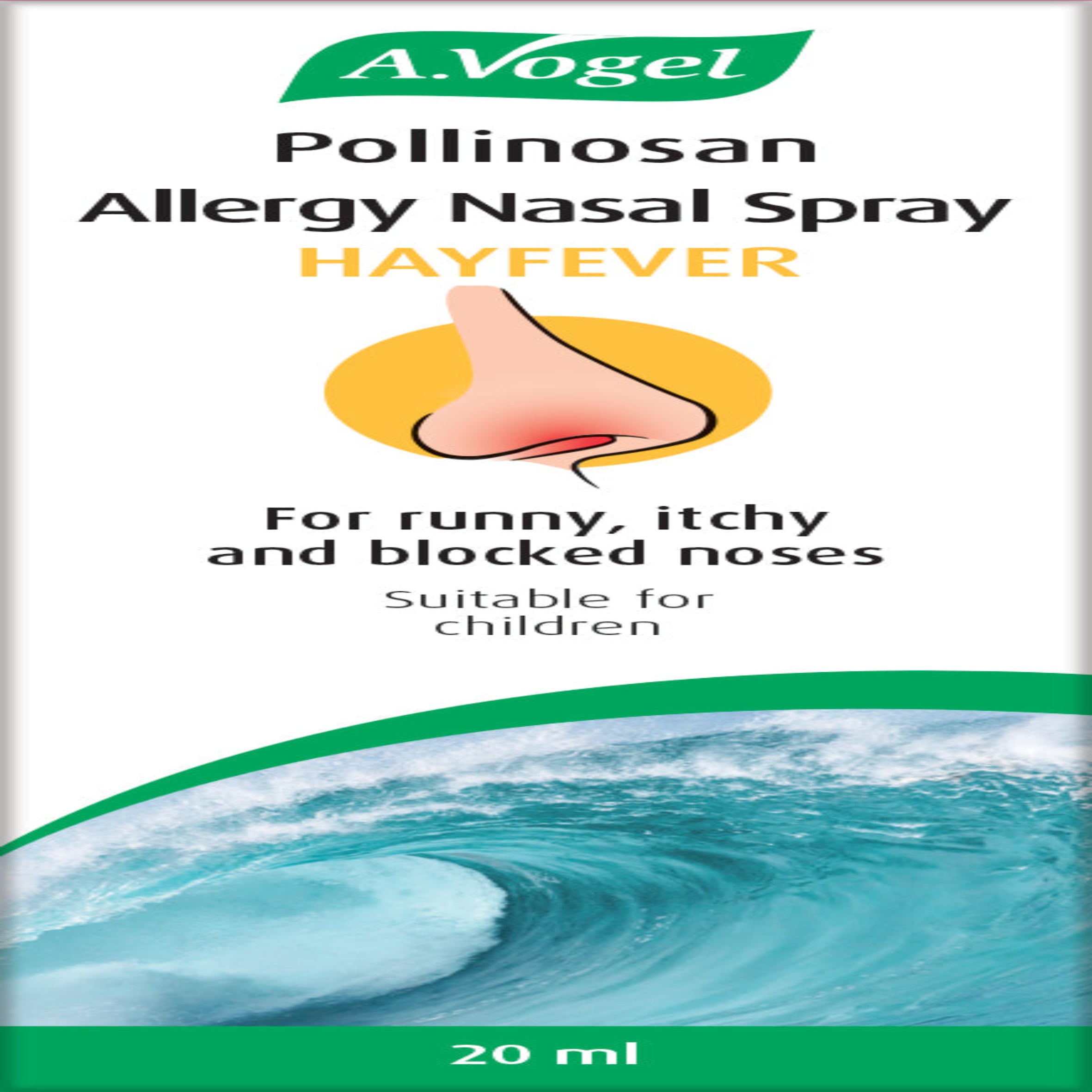 Pollinosan Allergy Nasal Spray for runny, itchy and blocked noses due to hayfever and allergies, 20ml image 2