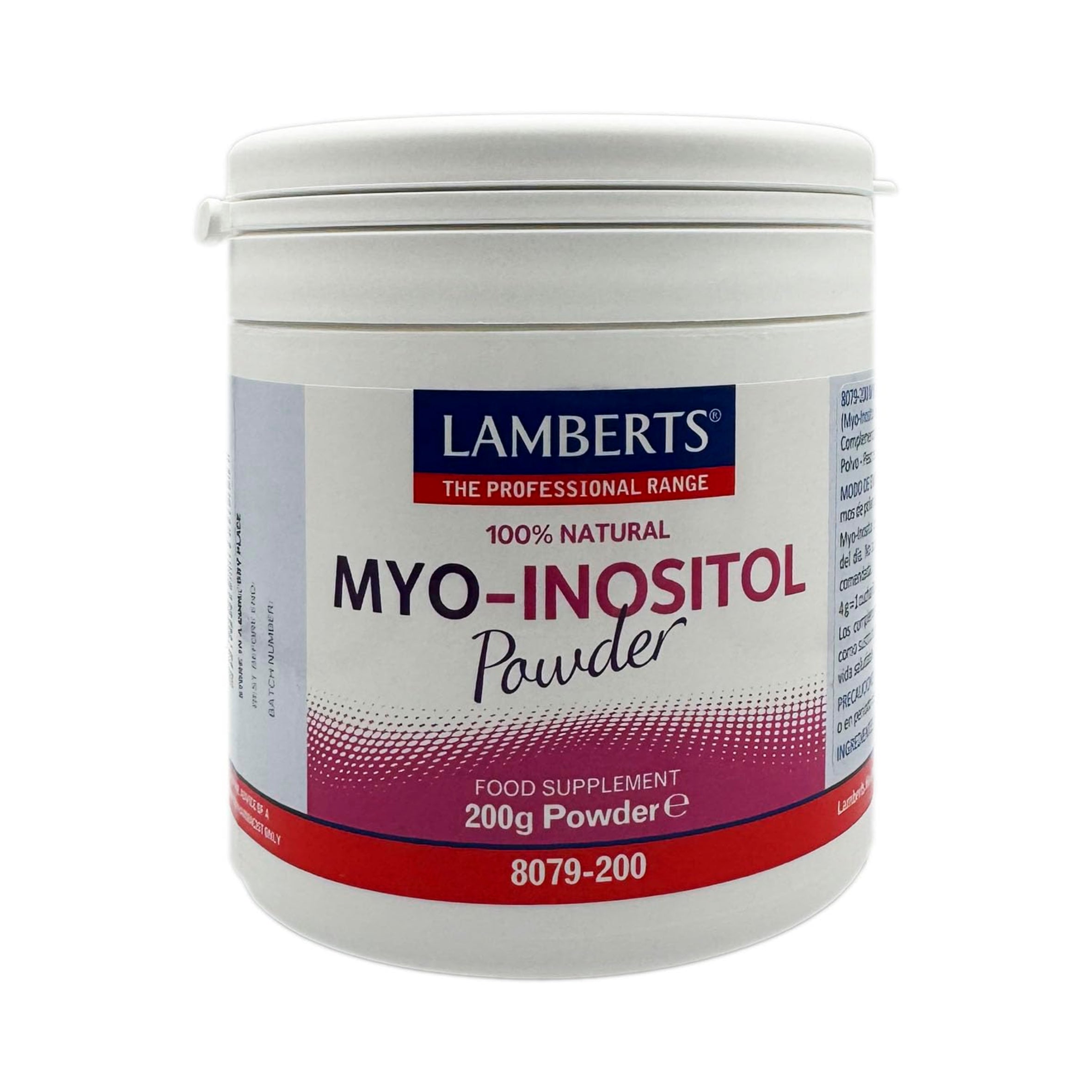 Lamberts Myo-Inositol Powder 200 grams powder