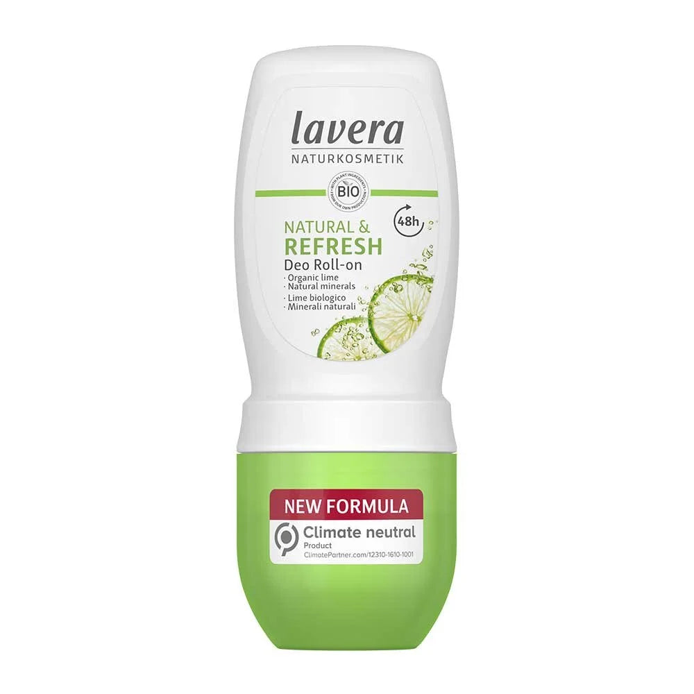 Lavera Natural and Refresh Deodorant Roll On - 50ml