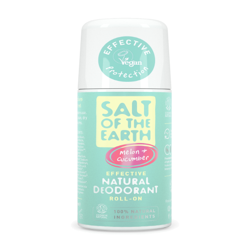 Salt of the Earth Melon & Cucumber - A natural deodorant roll-on image 0