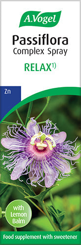 A.Vogel Passiflora Complex Spray | Passiflora Supports Relaxation | Extracts of Passion Flower, Lemon Balm & Zinc | 20ml image 1