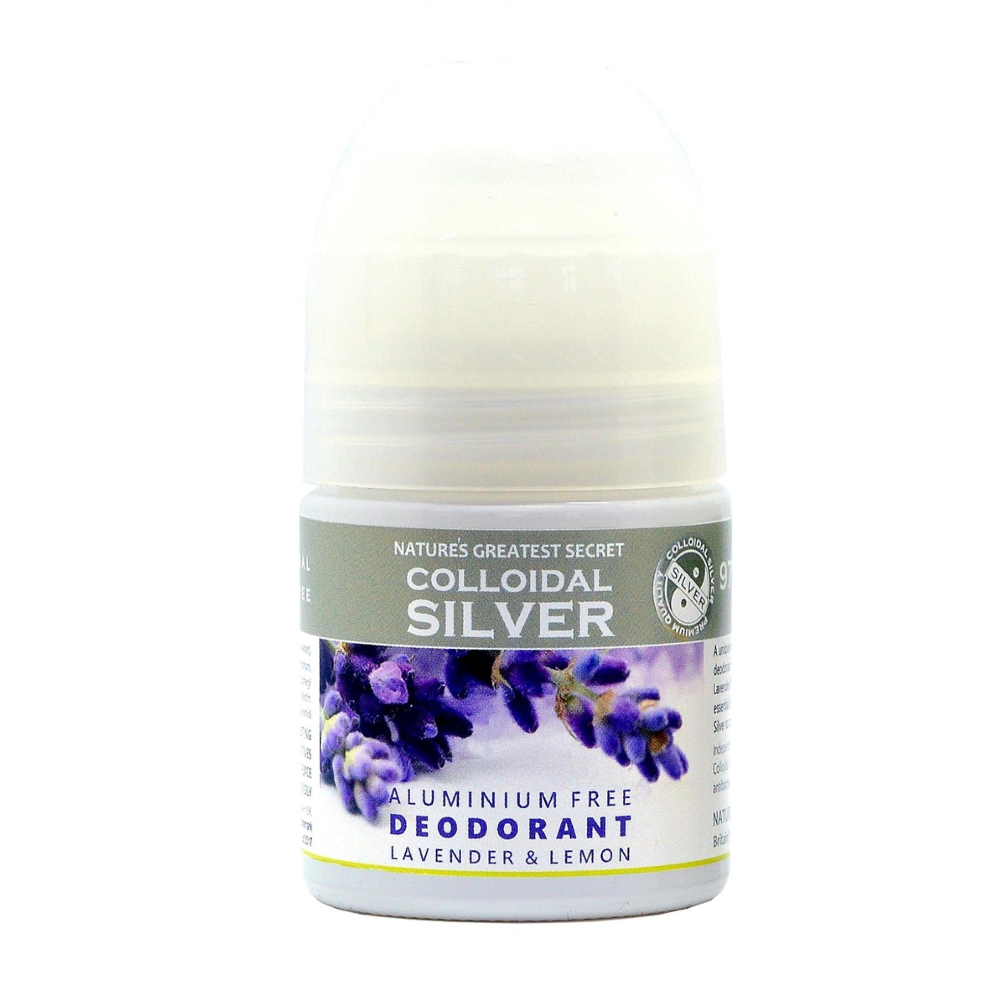 NGS Aluminium Free Antibacterial SILVERGEL DEODORANT (Lavender & Sicilian Lemon Essential Oil) 50ml image 0