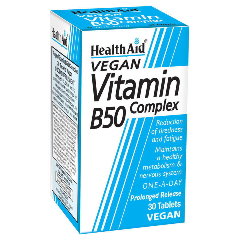 HealthAid Vitamin B50 Complex Tablets