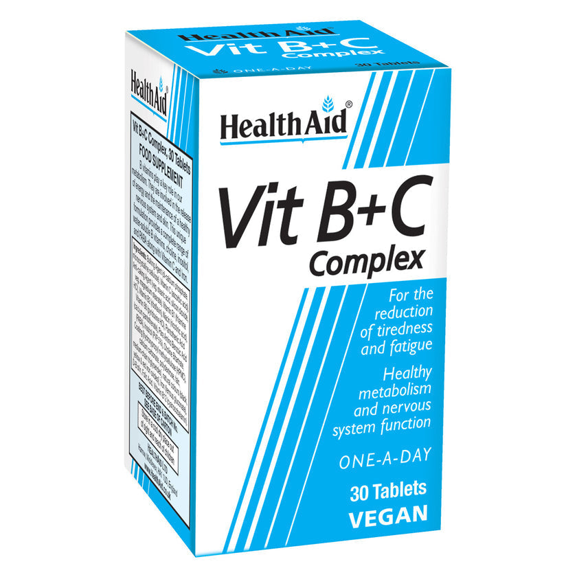 HealthAid Vit B+C Complex Tablets