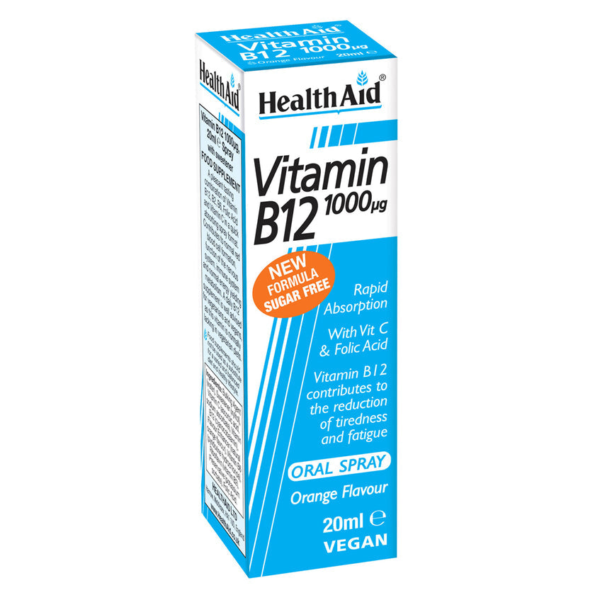 HealthAid Vitamin B12 1000µg Spray 20ml