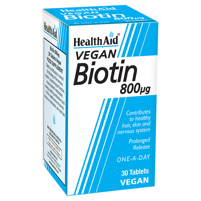HealthAid Biotin 800µg Tablets