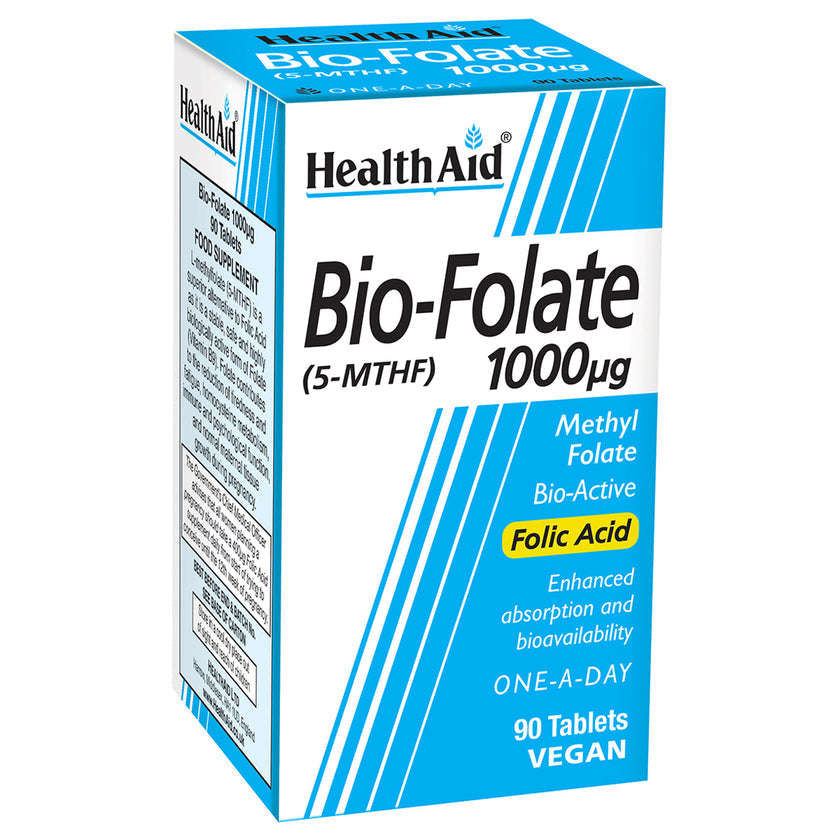 HealthAid Bio-Folate 1000ug Tablets