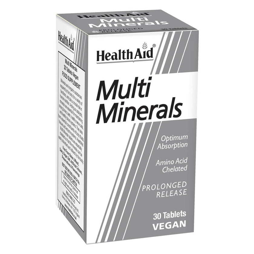 HealthAid Multiminerals - Prolonged Release Tablets
