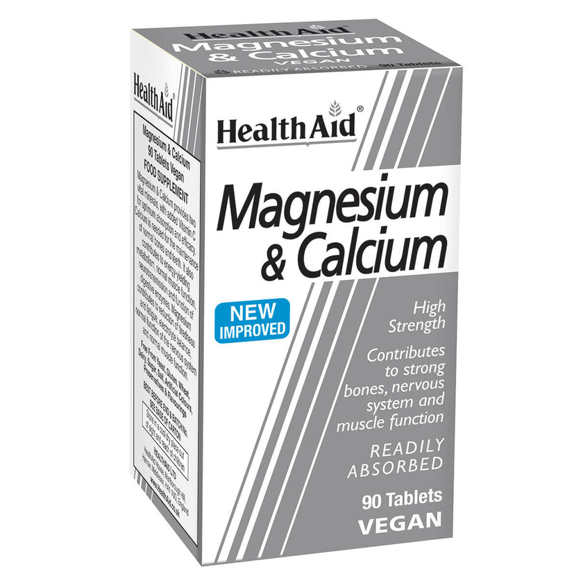HealthAid Magnesium & Calcium Tablets