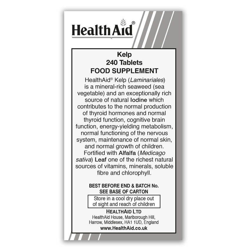 HealthAid Kelp Tablets