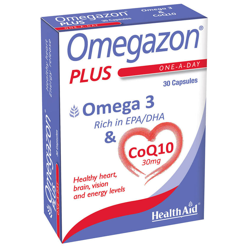 HealthAid Omegazon Plus (CoQ10) Capsules