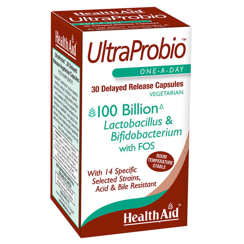 HealthAid UltraProbio - 30 Delayed Release Capsules