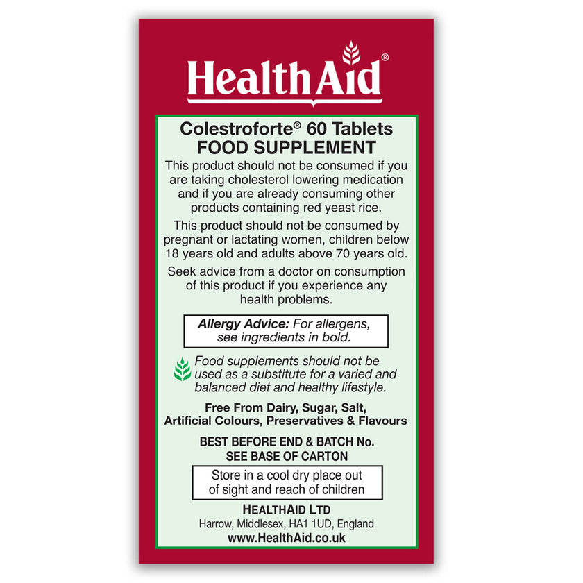 HealthAid Colestroforte® Tablets