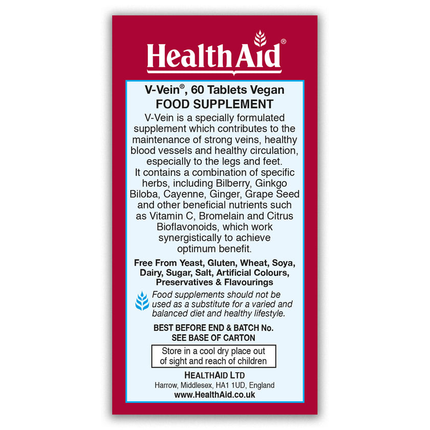 HealthAid V-vein Tablets