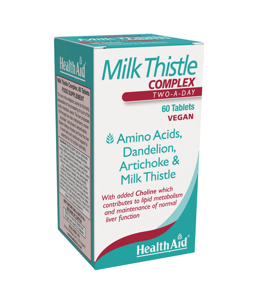 HealthAid Milk Thistle Complex 60's Tablets