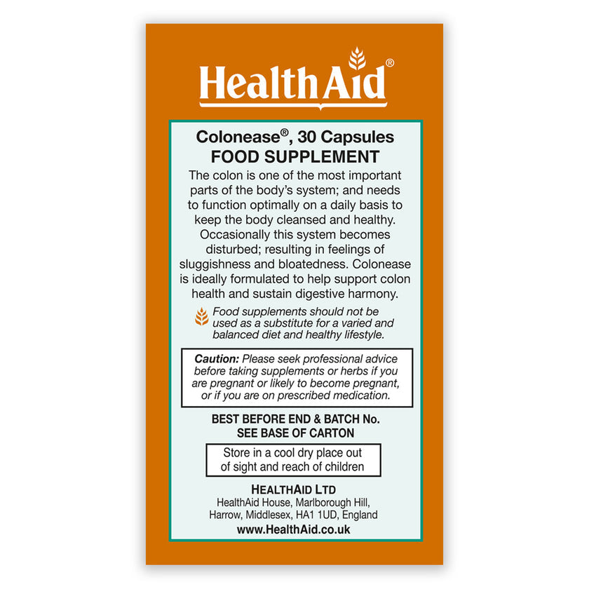 HealthAid Colonease Capsules