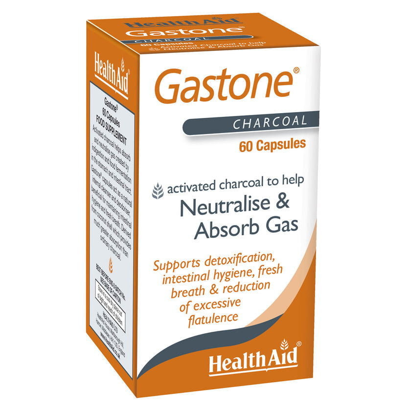 HealthAid Gastone (Activated Charcoal) Capsules