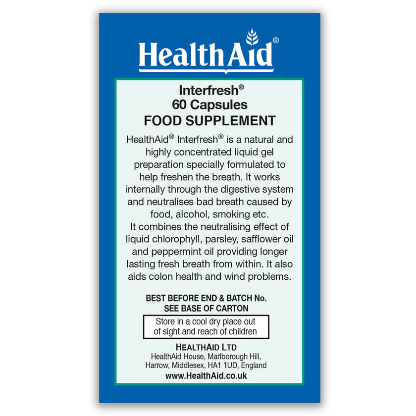 HealthAid Interfresh Capsules