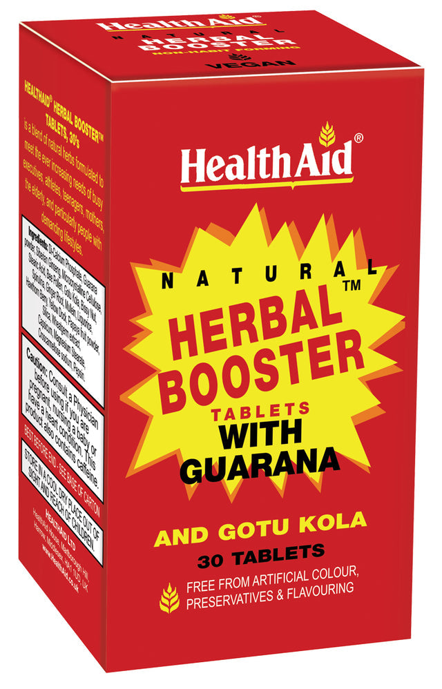 HealthAid Herbal Booster with Guarana and Gotu Kola
