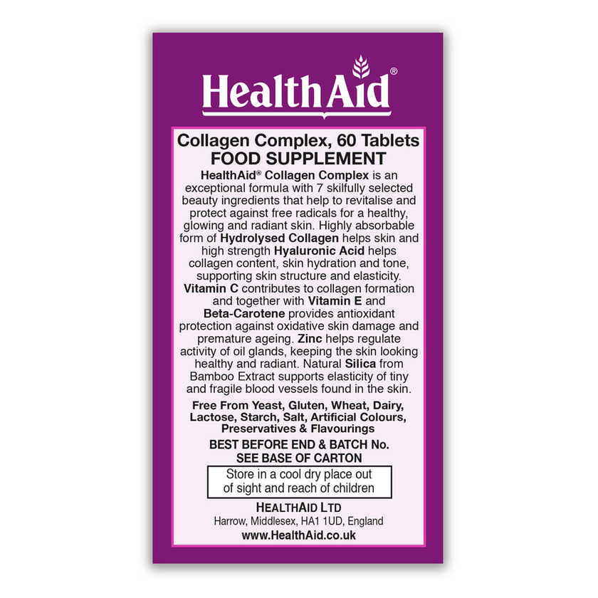 HealthAid Collagen Complex Tablets