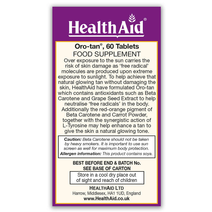 HealthAid OroTan® Tablets