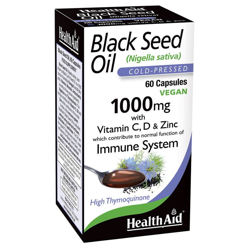 HealthAid Black Seed Oil Vegicaps