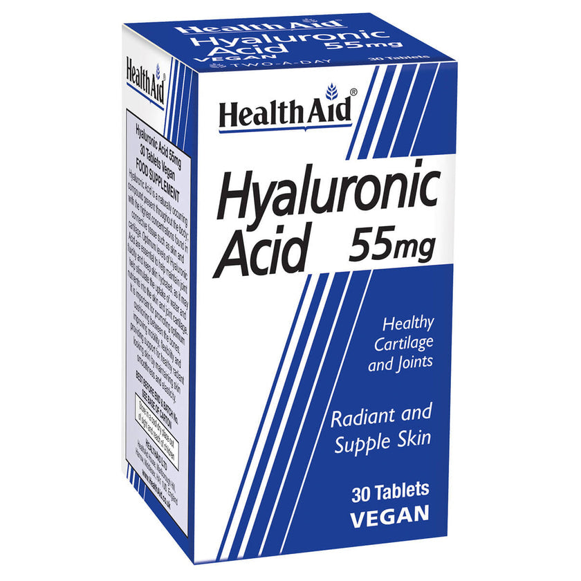 HealthAid Hyaluronic Acid 55mg Tablets