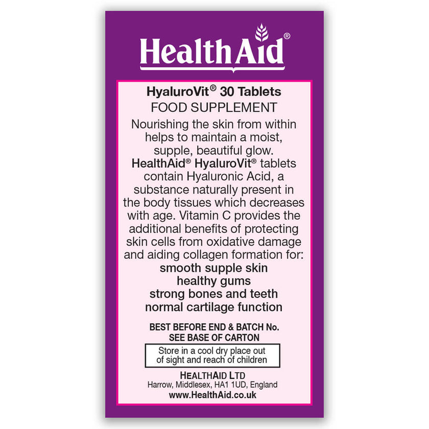 HealthAid Hyalurovit Tablets