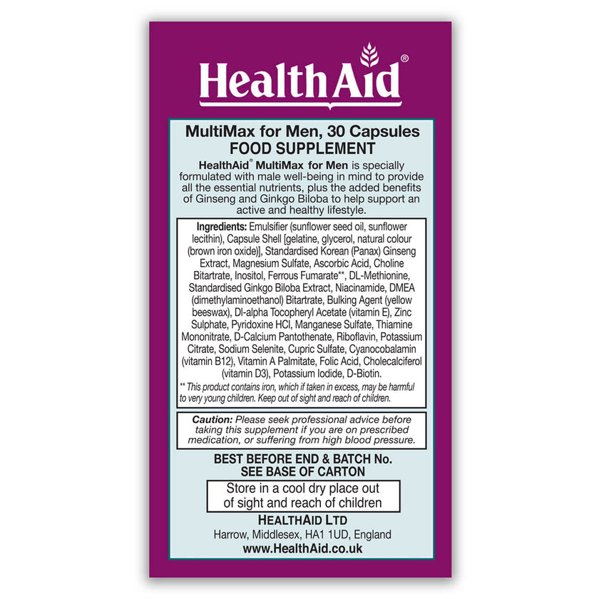 HealthAid MultiMax for Men Capsules