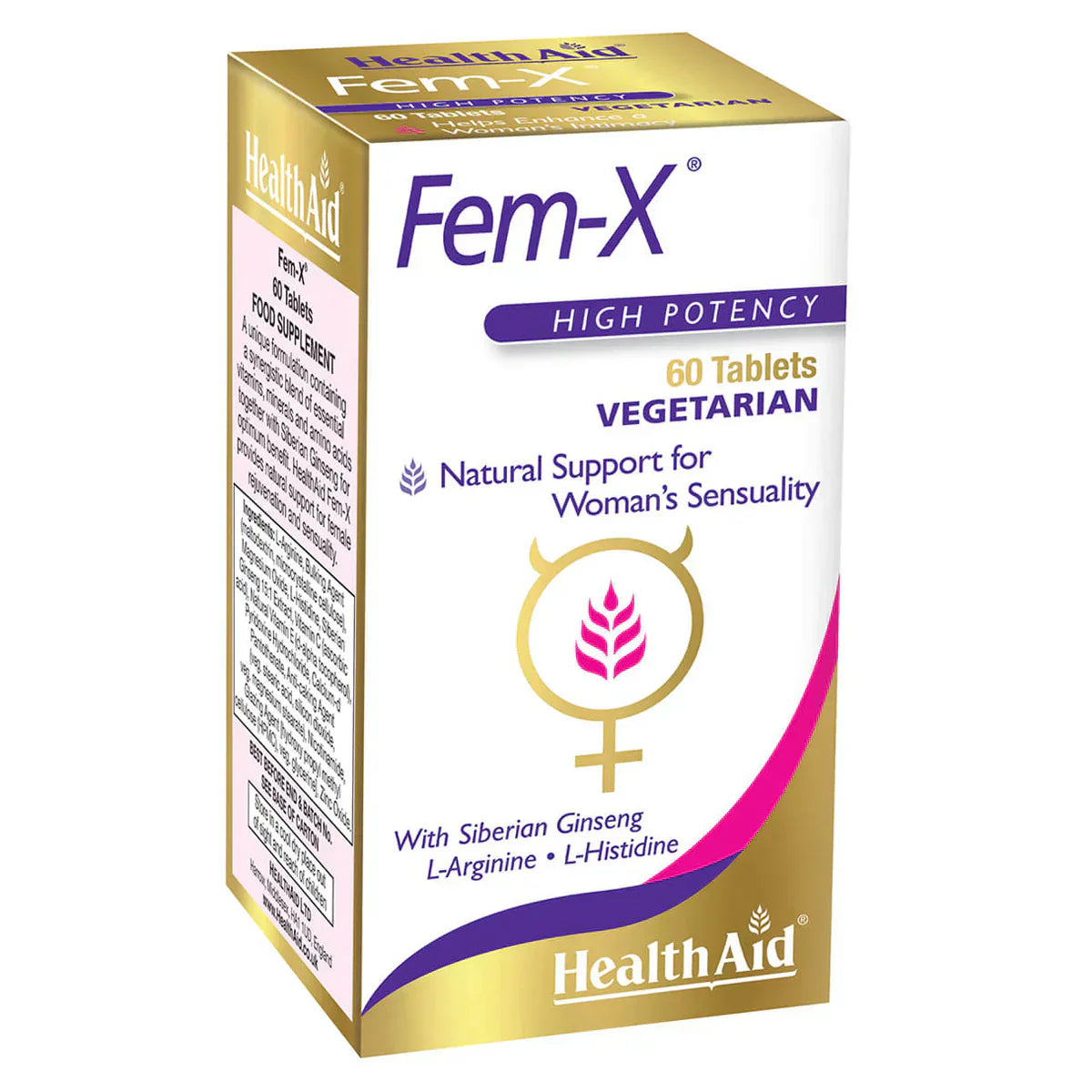 HealthAid FemX 60's Tablets
