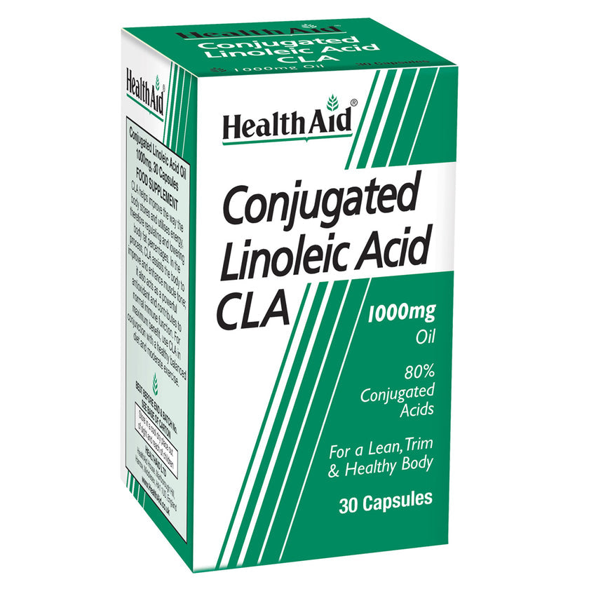 HealthAid CLA (Conjugated Linoleic Acid) 1000mg Capsules