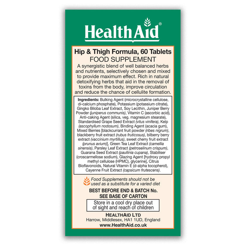 HealthAid Hip & Thigh Formula Tablets