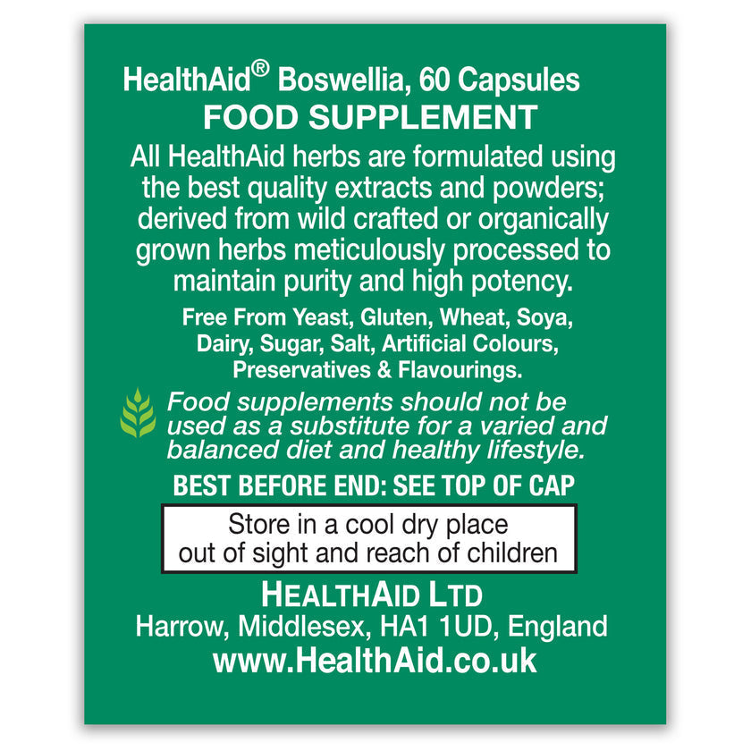 HealthAid Boswellia 520mg Capsules