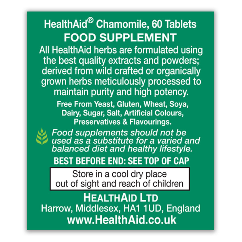 HealthAid Chamomile 2240mg Tablets