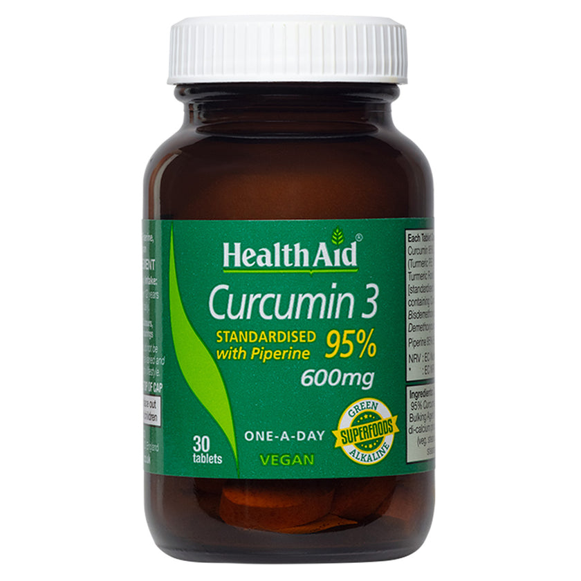 HealthAid Curcumin 3 600mg 30's Tablets