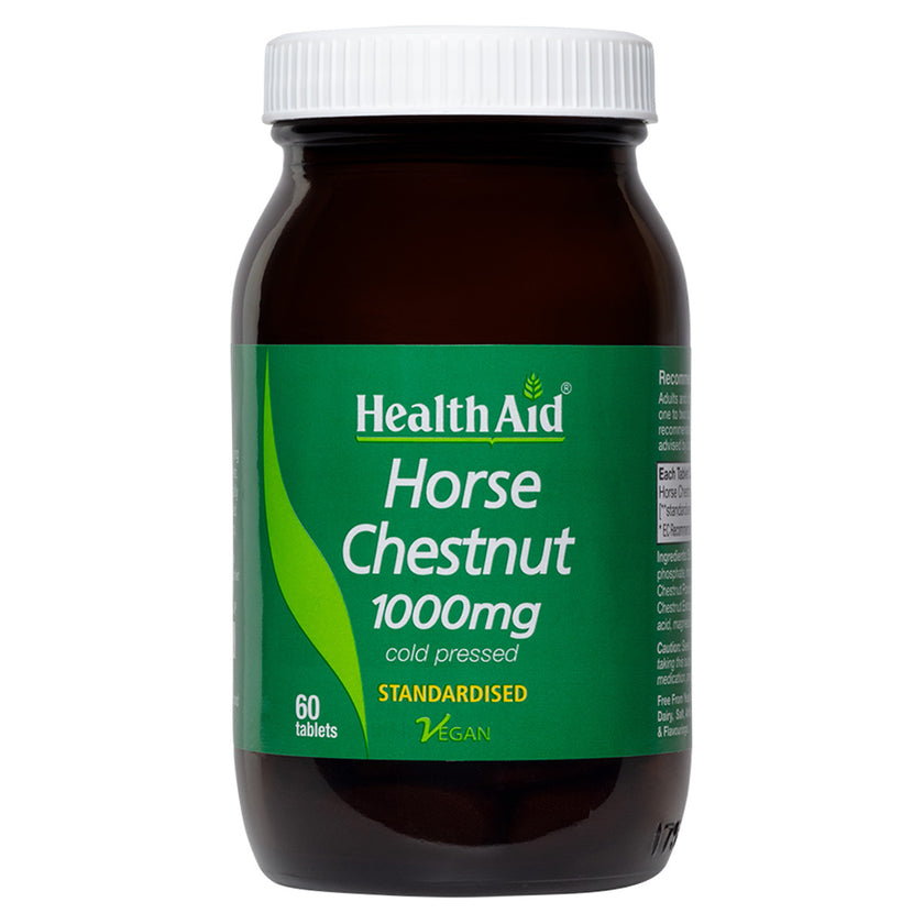 HealthAid Horse Chestnut 1000mg Tablets