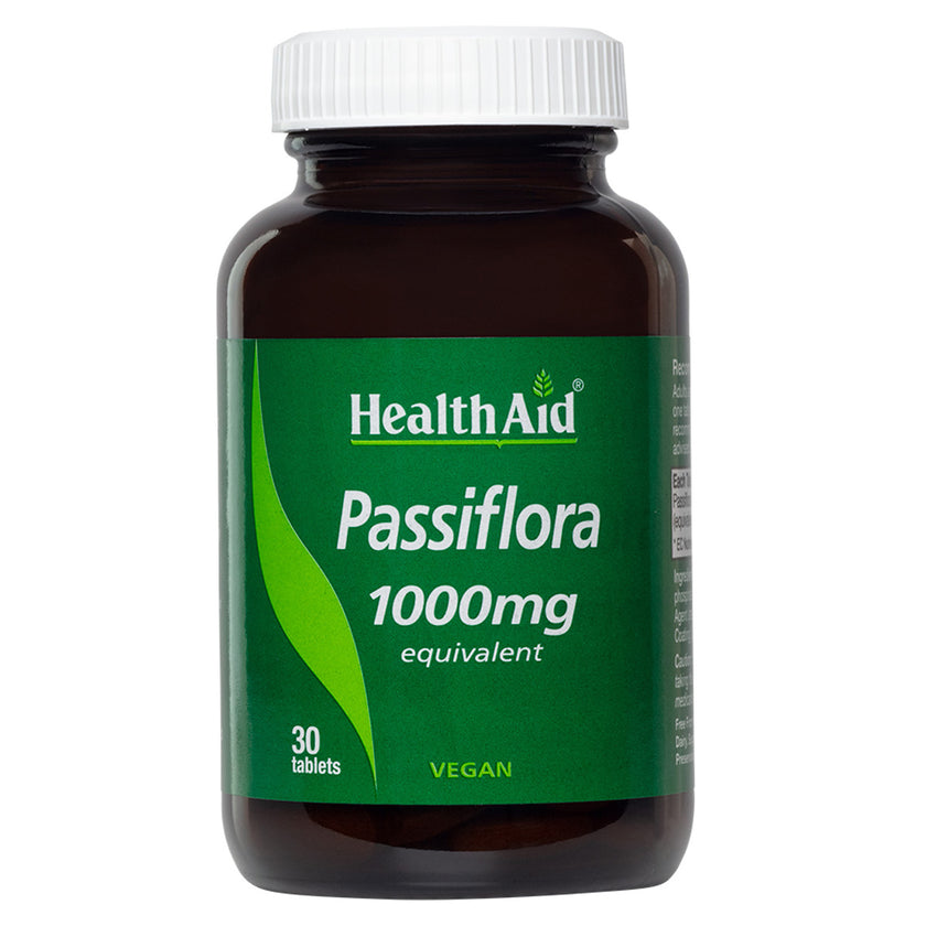 HealthAid Passiflora 1000mg Tablets