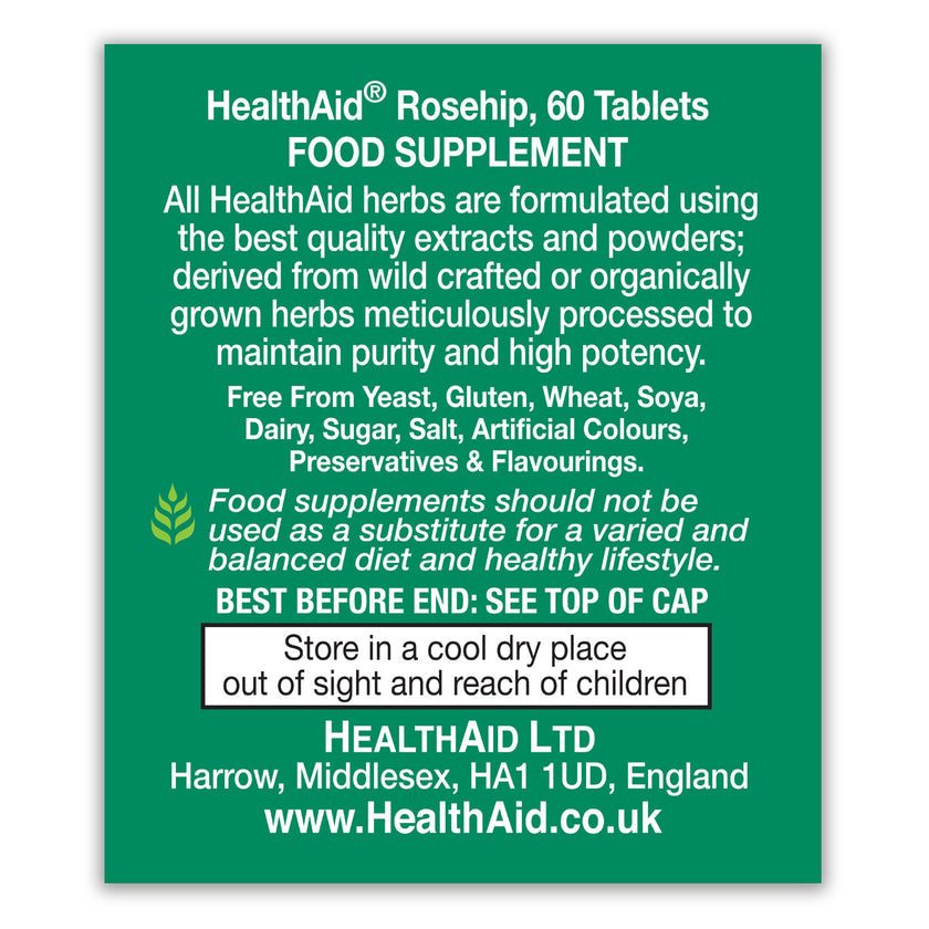 HealthAid Rosehip 3000mg Tablets