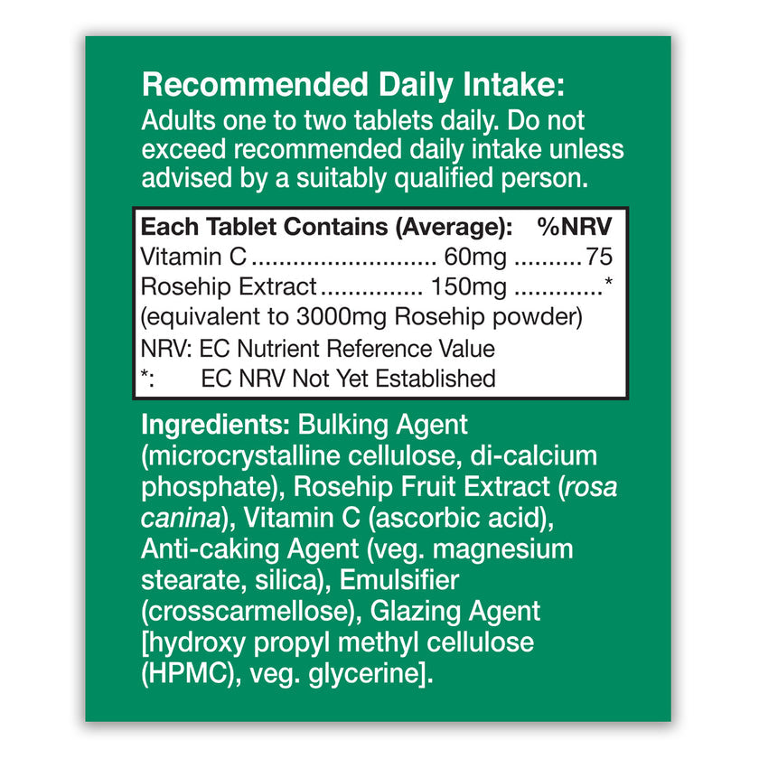 HealthAid Rosehip 3000mg Tablets 3